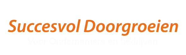 Succesvol Doorgroeien met subtekst wit