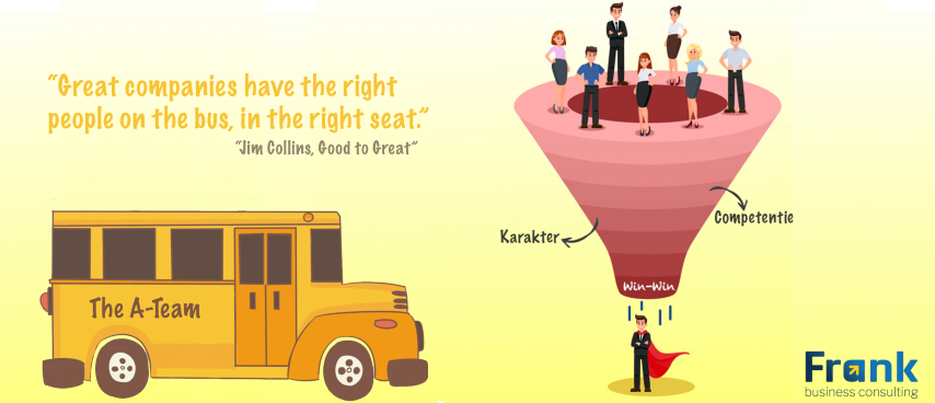 The right people on the bus - een geweldig team